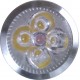 GU10 high pwer LED 4.0W Dimmable,55mm high