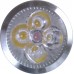GU10 high pwer LED 4.0W Dimmable,55mm high